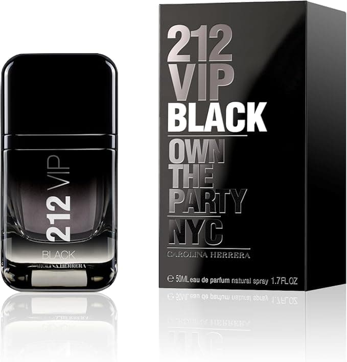 Carolina Herrera 212 VIP Black – original fragrance Uganda