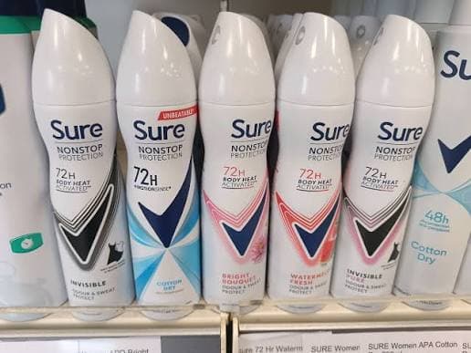 SURE Sure  Body spray – original fragrance Uganda